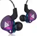 Audífonos Qkz Ak6 Verde - Hi-fi Estéreo, Graves Potentes, Micrófono Y Estuche Original