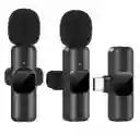 Micrófonos Inalámbricos 2 En 1 Para Iphone/ipad/macbook – Doble Canal, Reducción De Ruido Y Conector Lightning