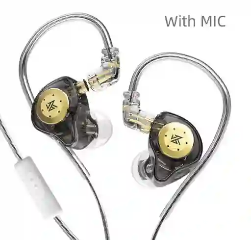 Audífonos In Ear Edx Pro Negro Con Micrófono