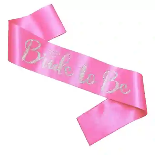 Banda Despedida De Soltera Rosada Letras Doradas. Novia, Hora Loca, Halloween