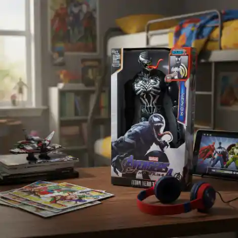 Muñeco Personaje Venom 30cm / Sonido.