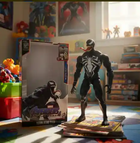 Muñeco Personaje Venom 30cm / Sonido.