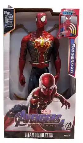 Muñeco Personaje Spiderman 30cm / Sonido.