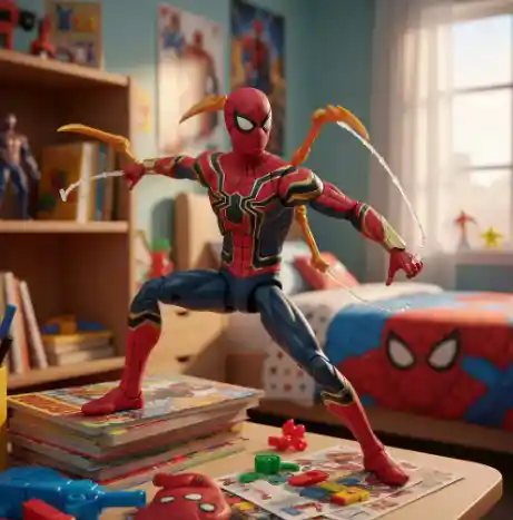 Muñeco Personaje Spiderman 30cm / Sonido.