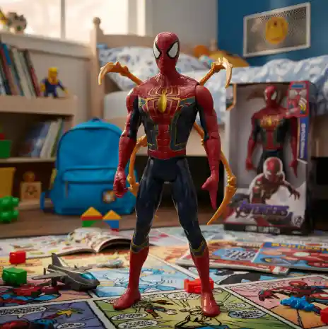 Muñeco Personaje Spiderman 30cm / Sonido.