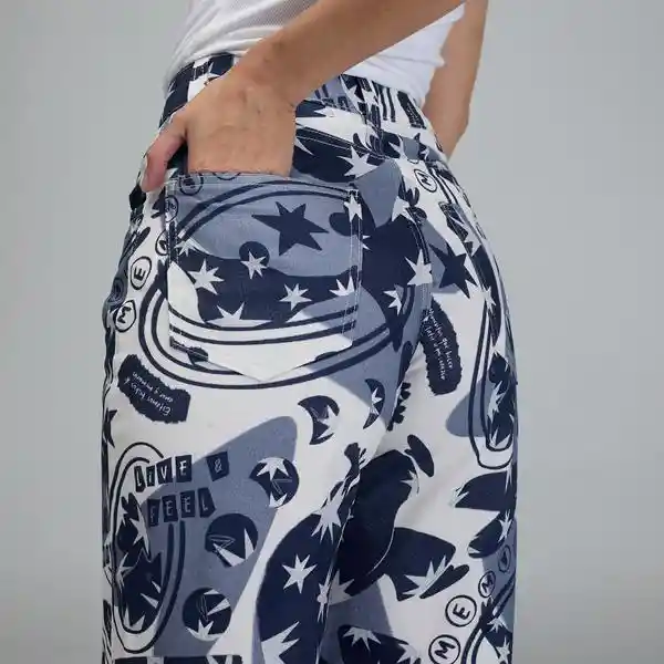 42 / Pantalón Live & Feel - Azul