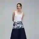 L / Falda Live & Feel - Azul