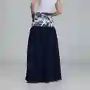 L / Falda Live & Feel - Azul