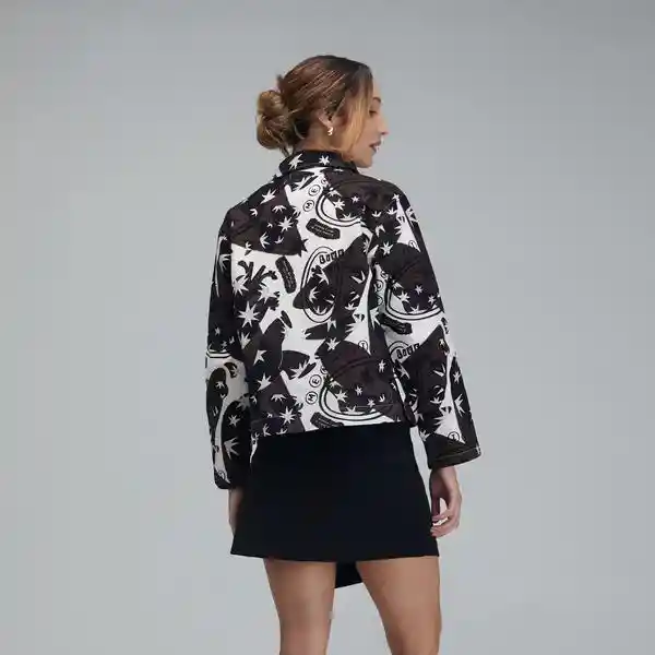 S / Chaqueta Live & Feel - Café