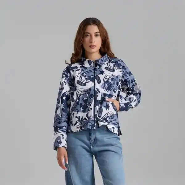 Xs / Chaqueta Live & Feel - Azul