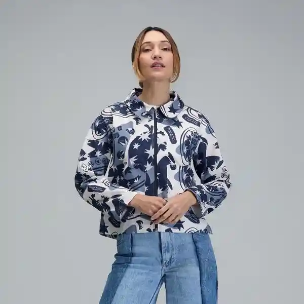 Xs / Chaqueta Live & Feel - Azul