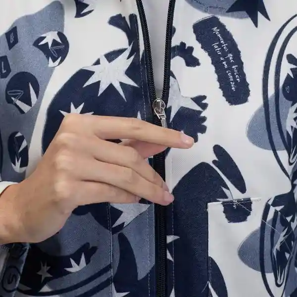 Xs / Chaqueta Live & Feel - Azul