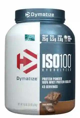 Iso 100 Fudge Brownie X3lb Dymatyze