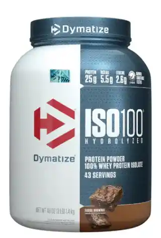 Iso 100 Fudge Brownie X3lb Dymatyze