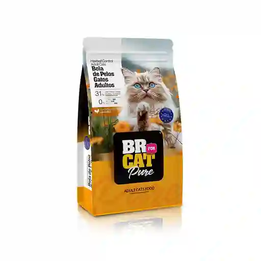 Br Gato Adulto Bola De Pelos 3kg
