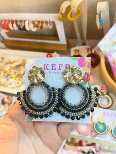 Aretes Artesanales Tejidos