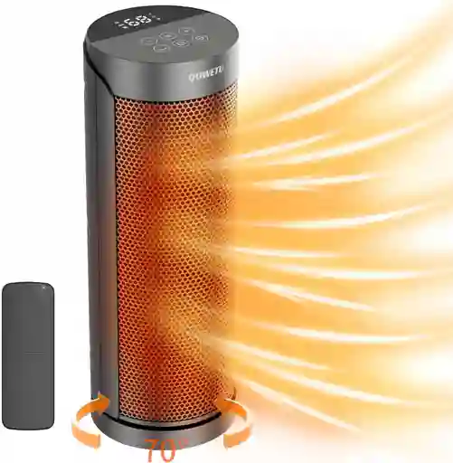 Calentador Electrico Ambiente Temporizador Control Remoto