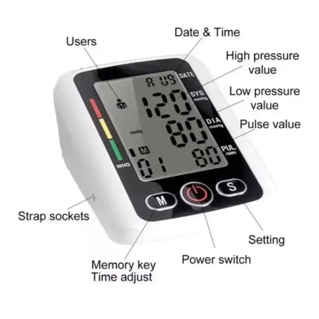 Tensiometro De Brazo Automatico Alta Precision Digital