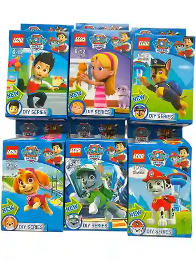 Juguete Paw Patrol Figuras Para Armar