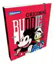 Folder Carpeta Pasta Dura Escolar Con Caucho Primavera Disney Hombre