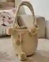 Mochilas Wayuu De Manitos Beige
