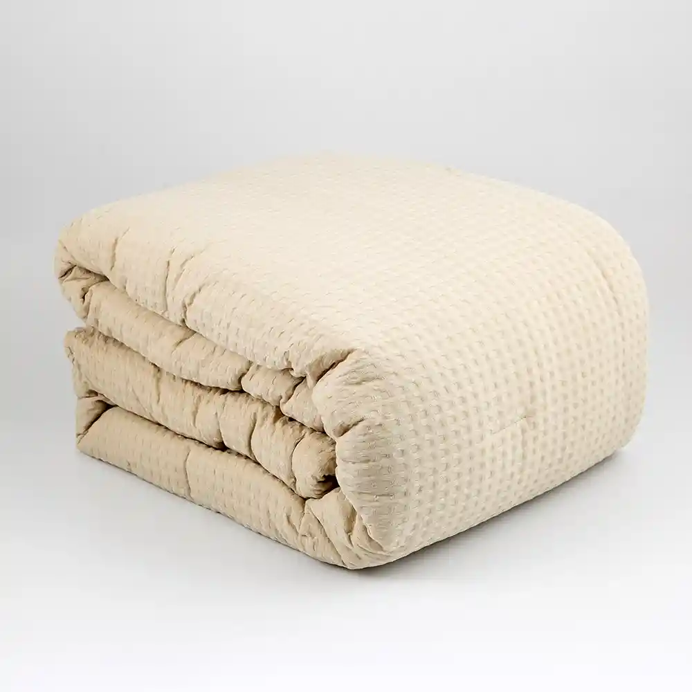 Edredon Expressions Doble 190x140cm Beige Poliester