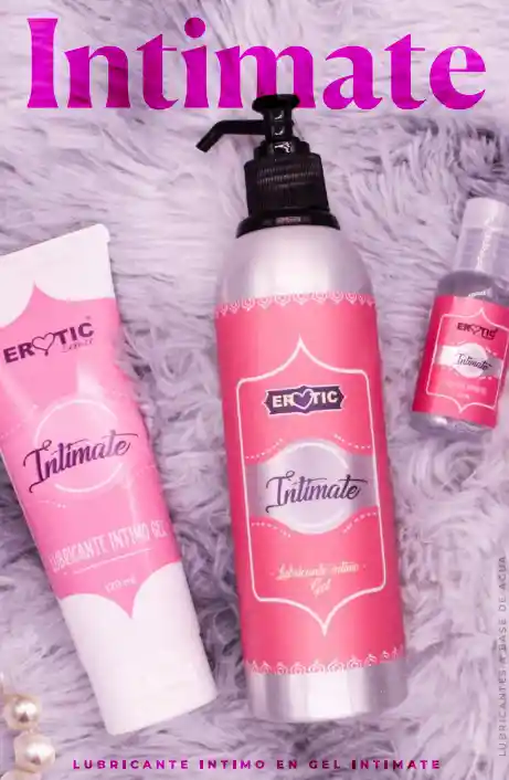Lubricante Intimo Intimate 250ml A Base De Agua