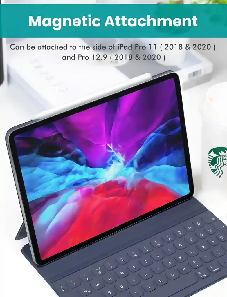 Lapiz Optico Universal Stylus Pen 9 Gen Para Ipad Rechazo Palma Magnét