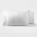 Fundas De Almohada Expressions 50x70cm Blanco Algodon