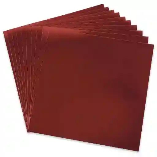 Cartulina Metalizada Rojo Espejo 1/2 Pliego