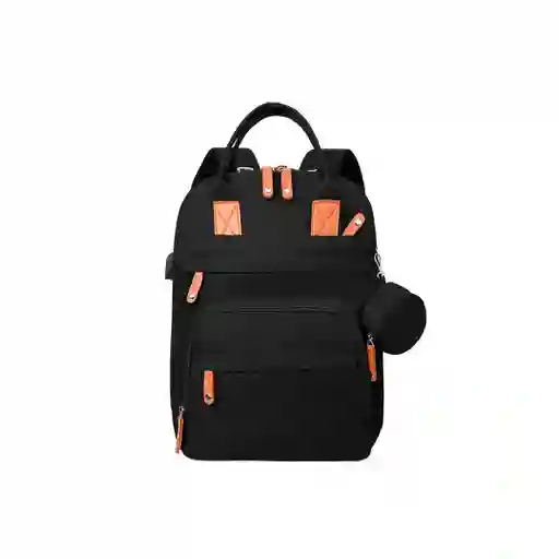 Pañalera Incluye Cambiador Portátil Independiente Negra