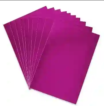 Cartulina Metalizada Fucsia Espejo 1/2 Pliego