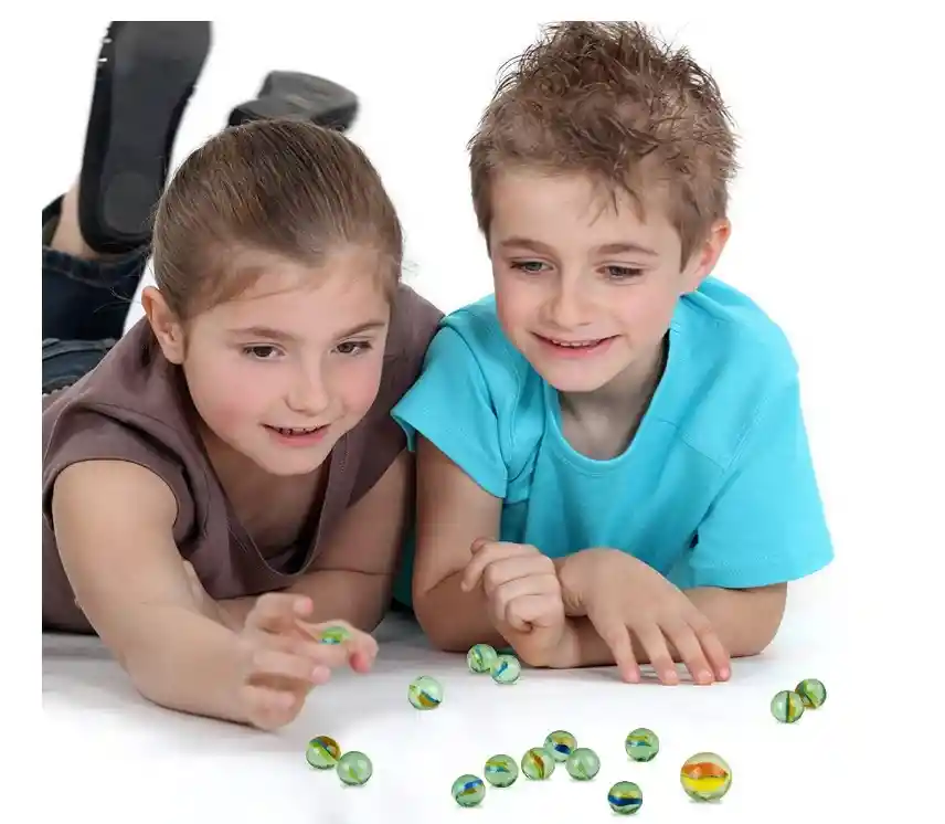 Canicas Piquis / Bolitas De Cristal “mara China” – Paquete X20 Unidades Grandes