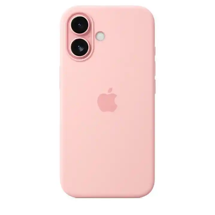 Silicon Case Iphone 17 Rosado
