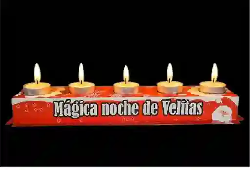 Nav Porta Vela En Carton Paquete De 10