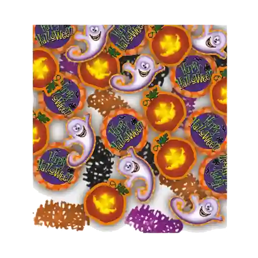 Confetti Para Mesa Mixto Happy Halloween X 15 Gr Sempertex