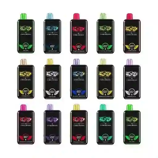 Chris Brown 15.000 Puff - Surtido En Sabor