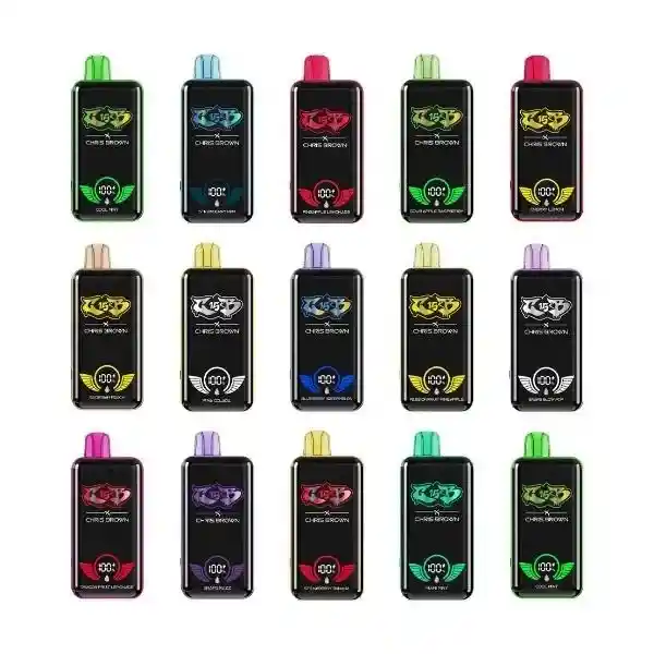 Chris Brown 15.000 Puff - Surtido En Sabor