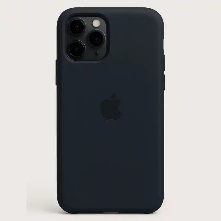 Silicon Case Iphone 11 Pro Azul Oscuro