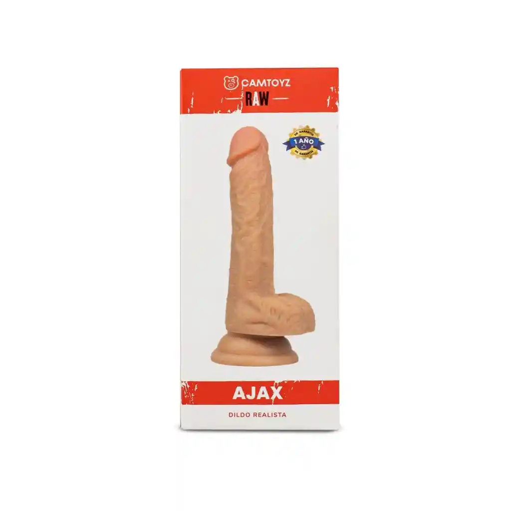 Dildo Pene Ultra Real Realista 19 Cm Ajax