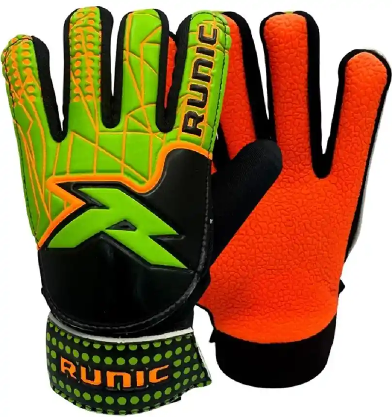 Guantes De Fútbol Runic Kids Wally Formacion Iniciación/ Verde - Talla: 6