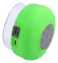 Mini Parlante Altavoz Bluetooth Waterproof Para Ducha Bts-06 - Verde