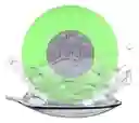 Mini Parlante Altavoz Bluetooth Waterproof Para Ducha Bts-06 - Verde