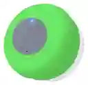 Mini Parlante Altavoz Bluetooth Waterproof Para Ducha Bts-06 - Verde