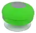 Mini Parlante Altavoz Bluetooth Waterproof Para Ducha Bts-06 - Verde