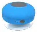 Mini Parlante Altavoz Bluetooth Waterproof Para Ducha Bts-06 - Azul