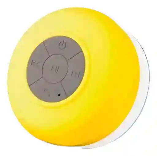 Mini Parlante Altavoz Bluetooth Waterproof Para Ducha Bts-06 - Amarillo