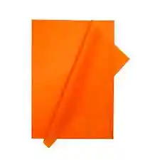 Papel Seda X5 Color Naranja
