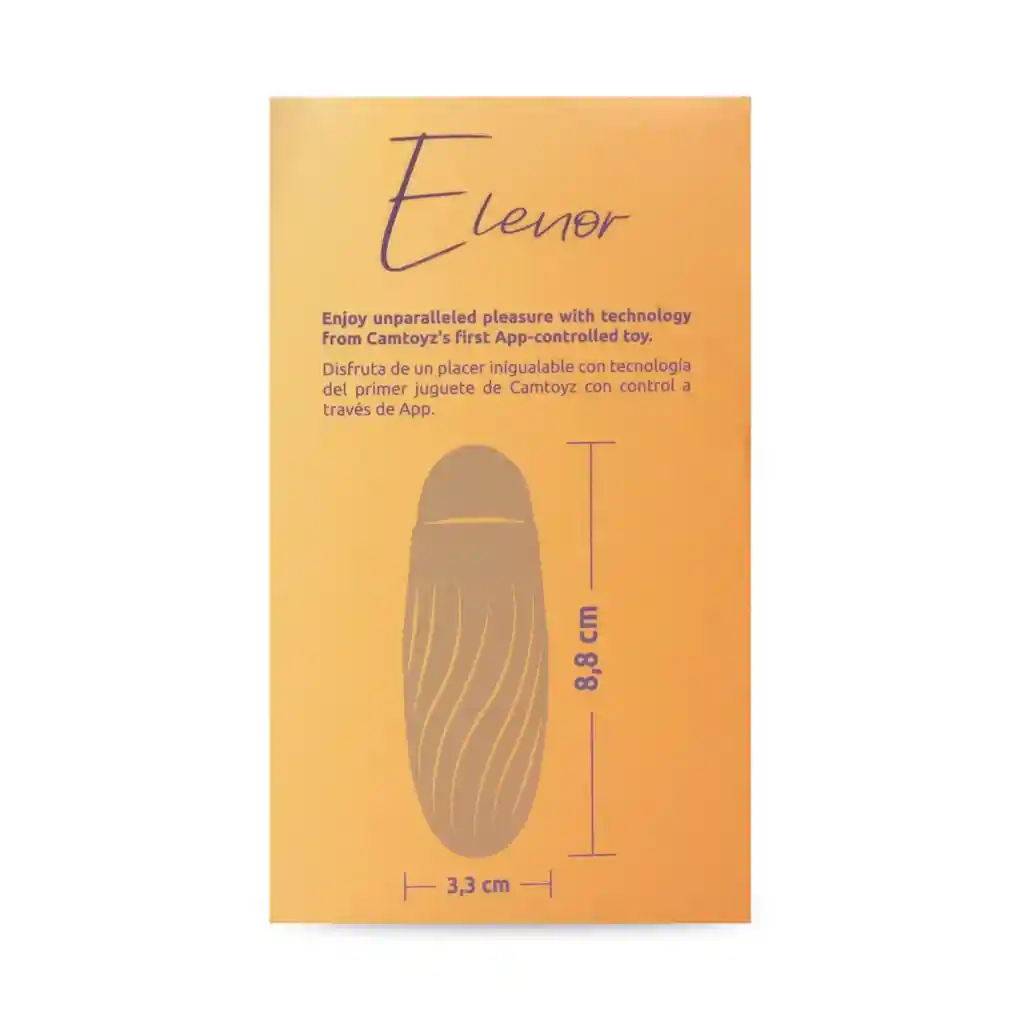 Huevo Vibrador Con App Elenor Camtoyz