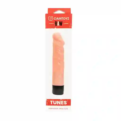 Vibrador Realista Tunes Piel Camtoyz 20.5cm